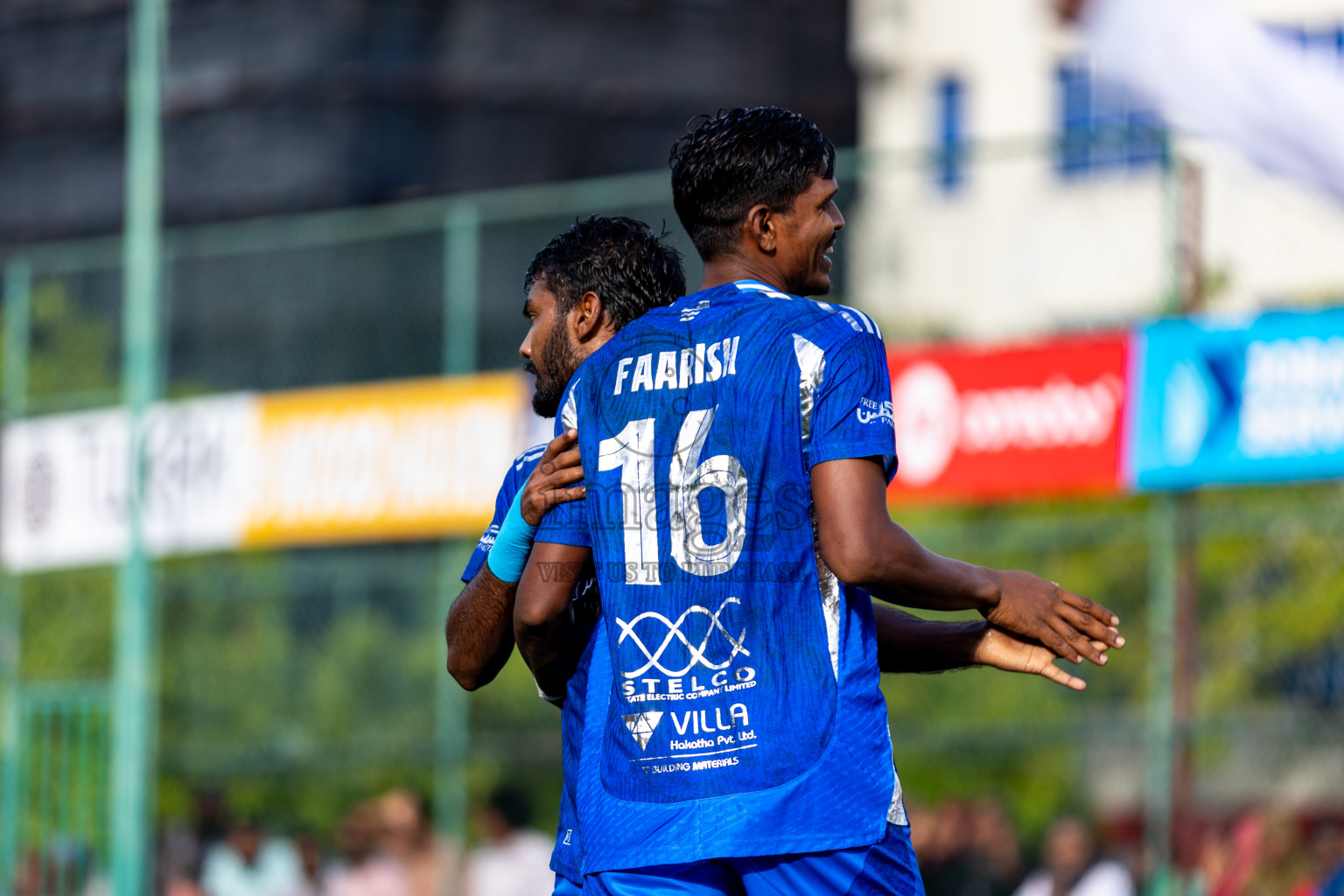 AA. Ukulhas VS AA. Mathiveri in Day 7 of Golden Futsal Challenge 2025 was held on Saturday, 11th January 2025, in Hulhumale', Maldives 
Photos: Hassan Simah / images.mv