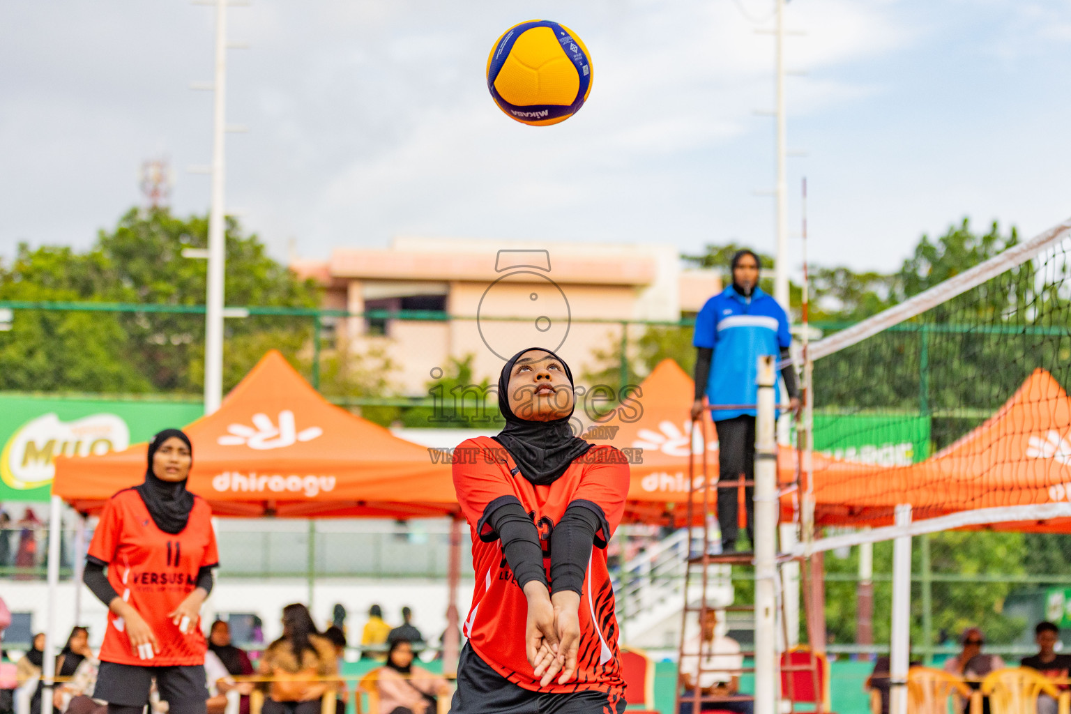 Milo National Junior Volleyball Championship 2025 Day 1 was held on Saturday, 22nd November 2025 at Ekuveni Turf Court Male', Maldives. Photos: Areef Adam / images.mv