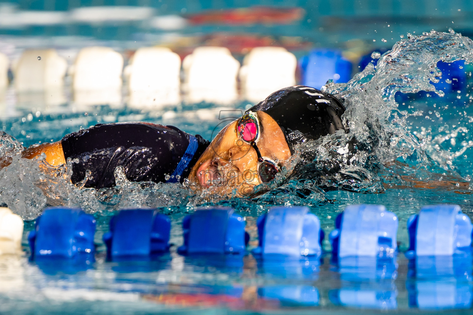 Day 6 of 20th Inter-school Swimming Competition 2024 held in Hulhumale', Maldives on Thursday, 17th October 2024. Photos: Nausham Waheed / images.mv