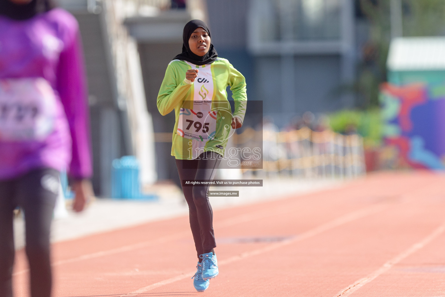 Day two of Inter School Athletics Championship 2023 was held at Hulhumale' Running Track at Hulhumale', Maldives on Sunday, 15th May 2023. Photos: Shuu/ Images.mv