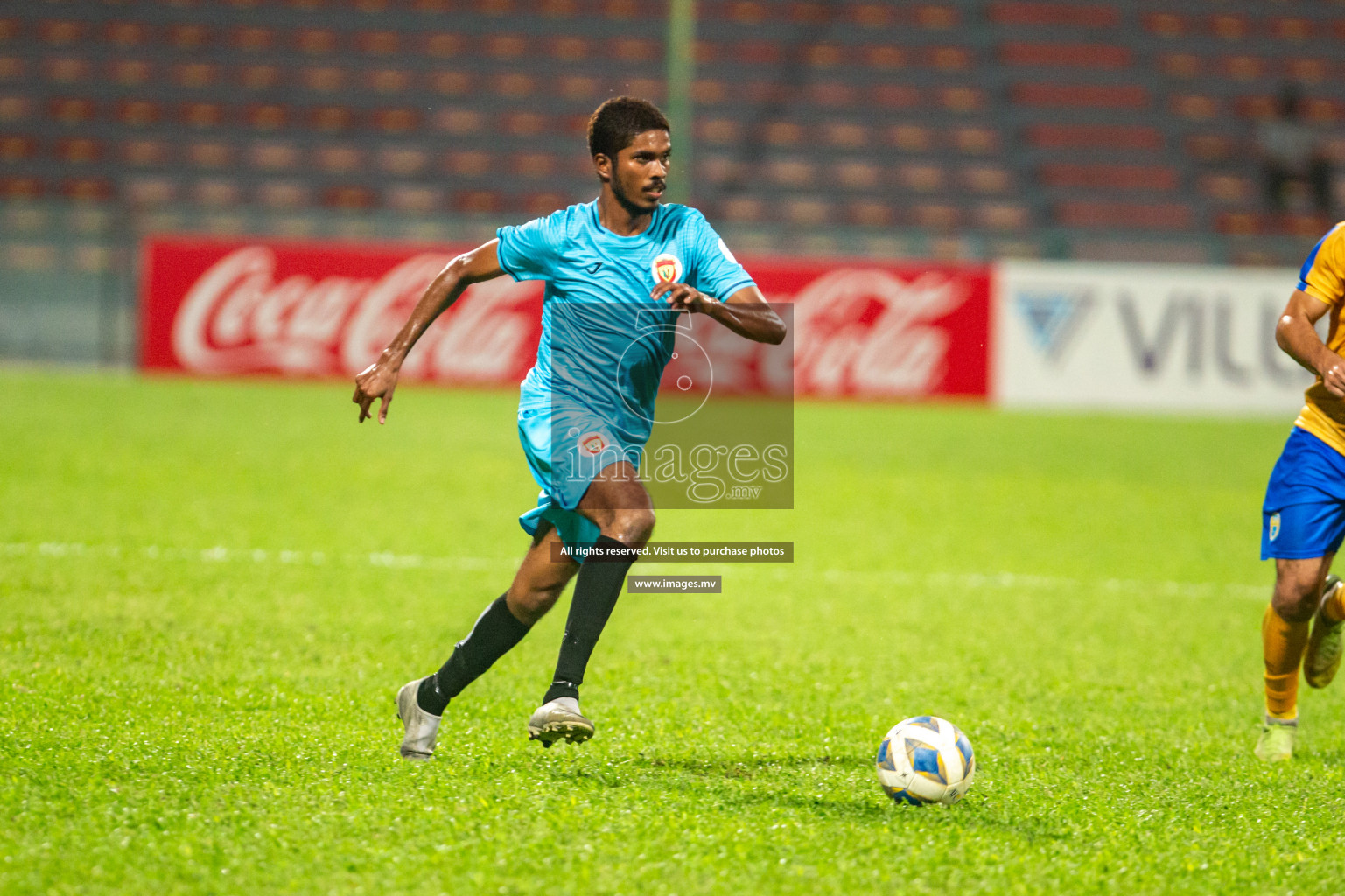 Club Valencia vs United Victory in the President's Cup 2021/2022 held in Male', Maldives on 19 December 2021