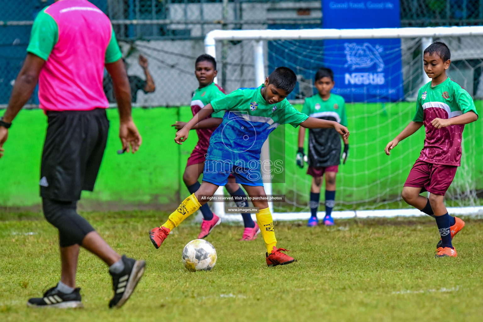 Day 4 of Milo Kids Football Fiesta 2022 was held in Male', Maldives on 22nd October 2022. Photos: Nausham Waheed/ images.mv