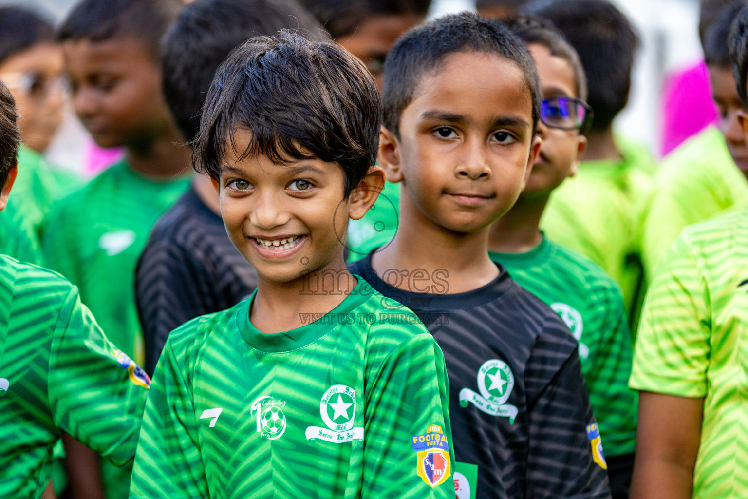 Day 2 of MILO Kids Football Fiesta was held at National Stadium in Male', Maldives on Saturday, 24th February 2024.