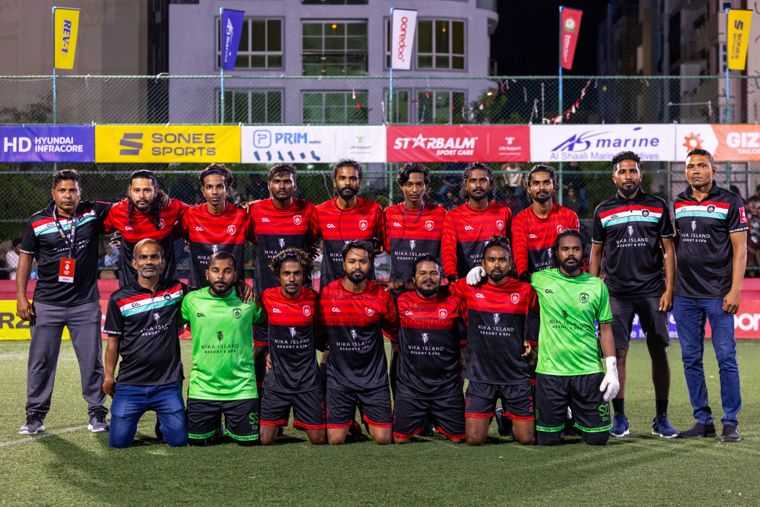 AA Mathiveri vs AA Bodufolhudhoo in Day 6 of Golden Futsal Challenge 2024 was held on Saturday, 20th January 2024, in Hulhumale', Maldives
Photos: Ismail Thoriq / images.mv