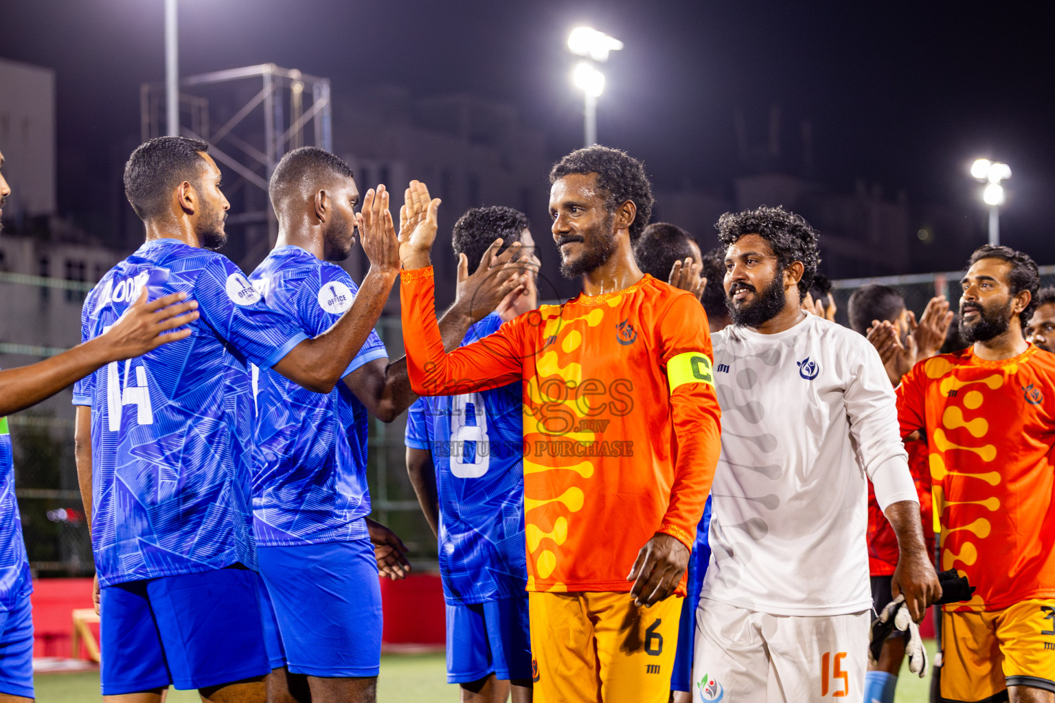 Police Club vs Hulhumale Hospital in Day 1 of Office League 2025 was held on Wednesday, 16th April 2025 in Hulhumale', Maldives. Photos: Nausham Waheed / images.mv