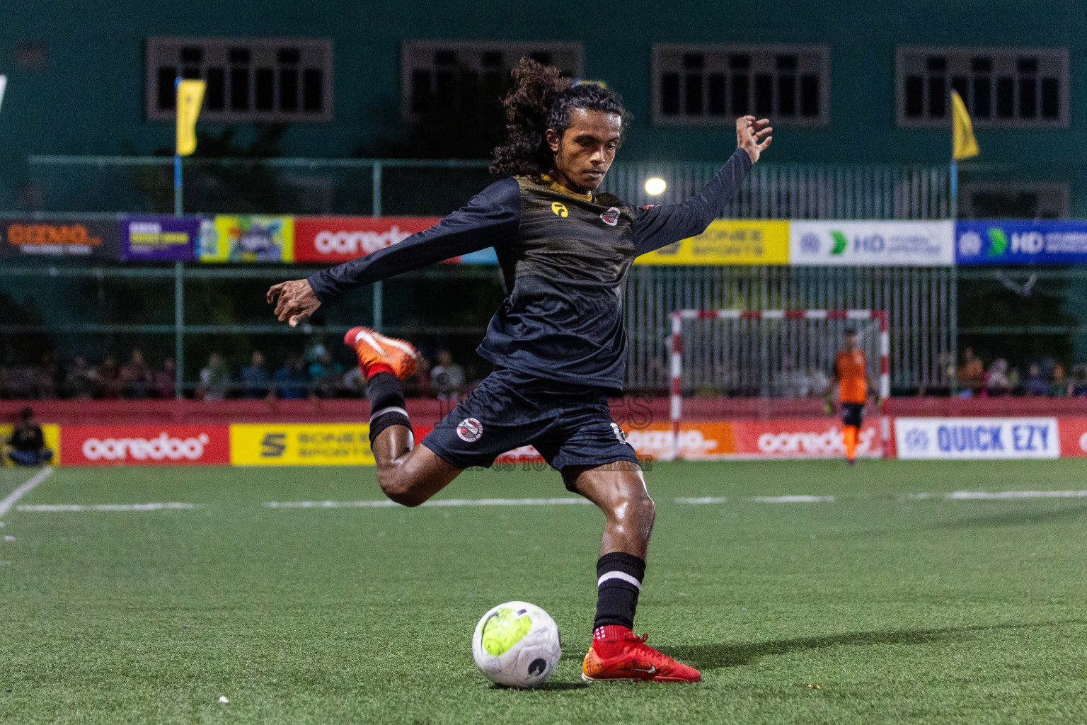 Th Omadhoo vs Th Kinbidhoo in Day 20 of Golden Futsal Challenge 2024 was held on Saturday , 3rd February 2024 in Hulhumale', Maldives Photos: Nausham Waheed / images.mv