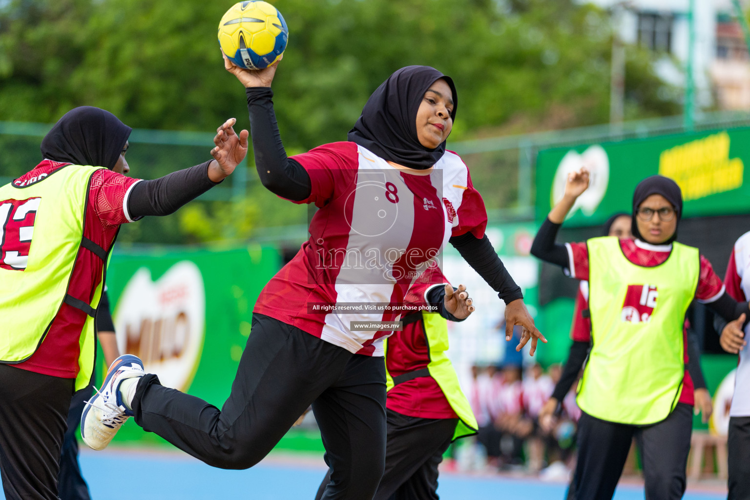 Day 1 of 7th Inter-Office/Company Handball Tournament 2023, held in Handball ground, Male', Maldives on Friday, 16th September 2023 Photos: Nausham Waheed/ Images.mv