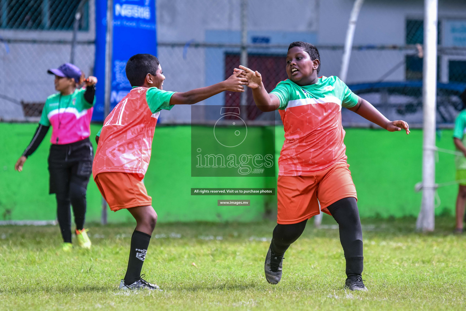 Day 1 of Milo Kids Football Fiesta 2022 was held in Male', Maldives on 19th October 2022. Photos: Nausham Waheed/ images.mv