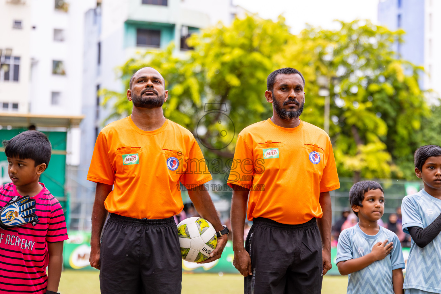 Day 3 of MILO SVAM Juniors 2025 (U-8) was held at Henveiru Stadium in Male', Maldives on Saturday, 28th June 2025. Photos: Ismail Thoriq / images.mv