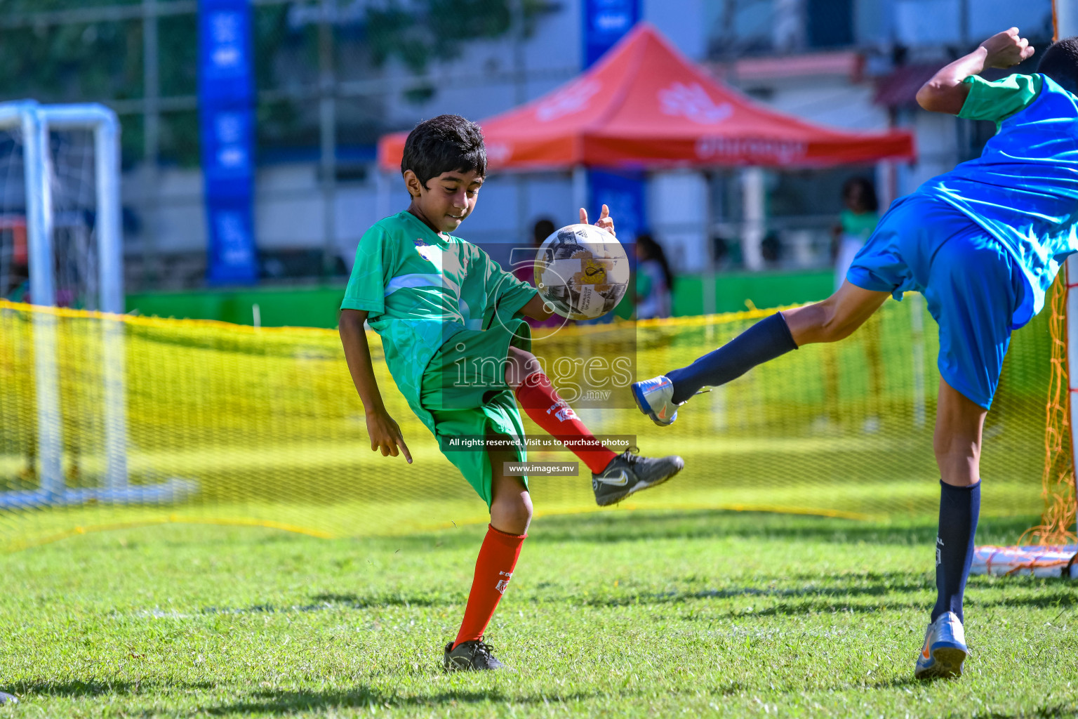 Day 2 of Milo Kids Football Fiesta 2022 was held in Male', Maldives on 20th October 2022. Photos: Nausham Waheed/ images.mv