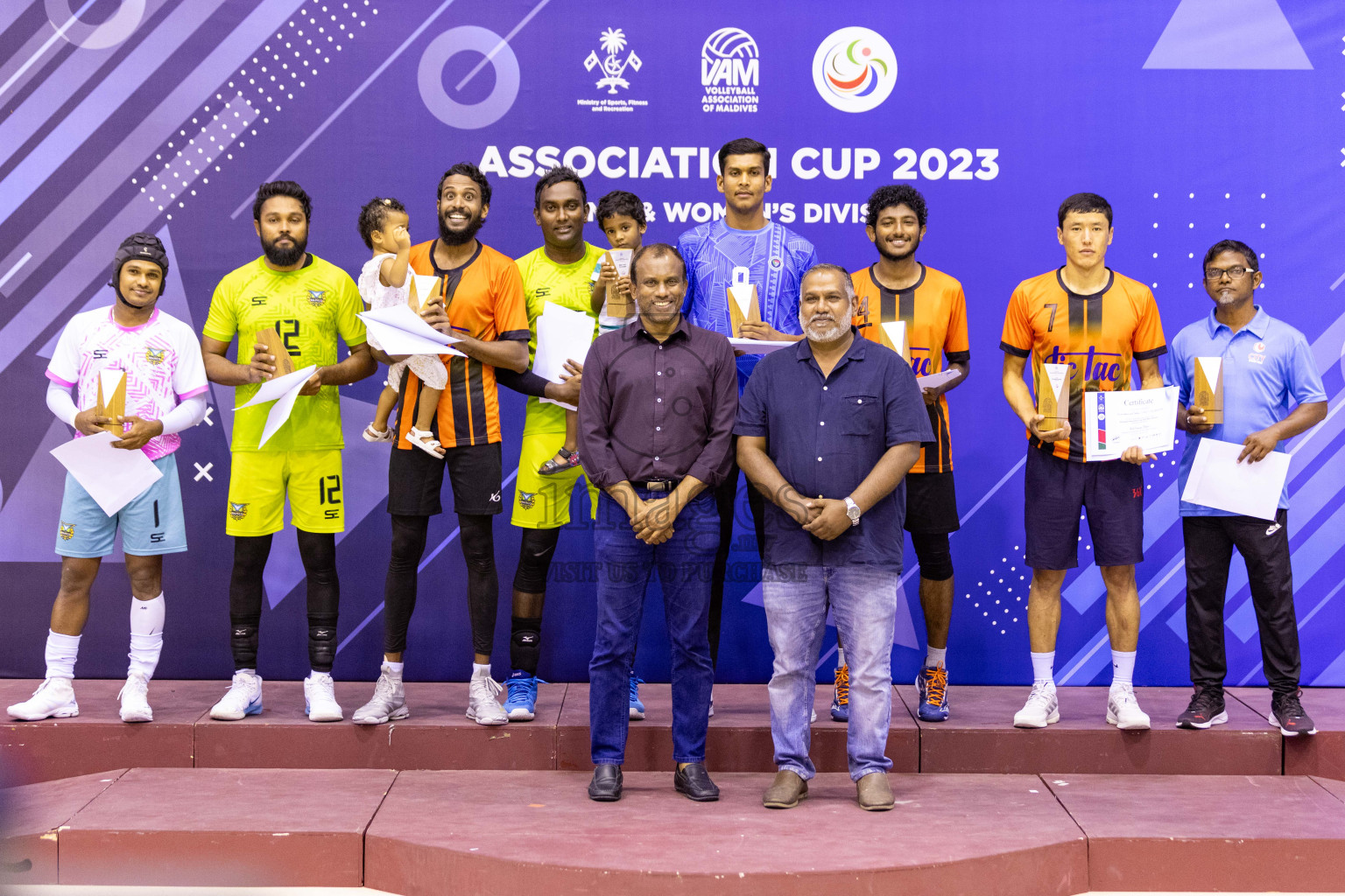 Final of Men's Division of Volleyball Association Cup 2023 held in Male', Maldives on Tuesday, 26th December 2023 at Social Center Indoor Hall Photos By: Nausham Waheed /images.mv