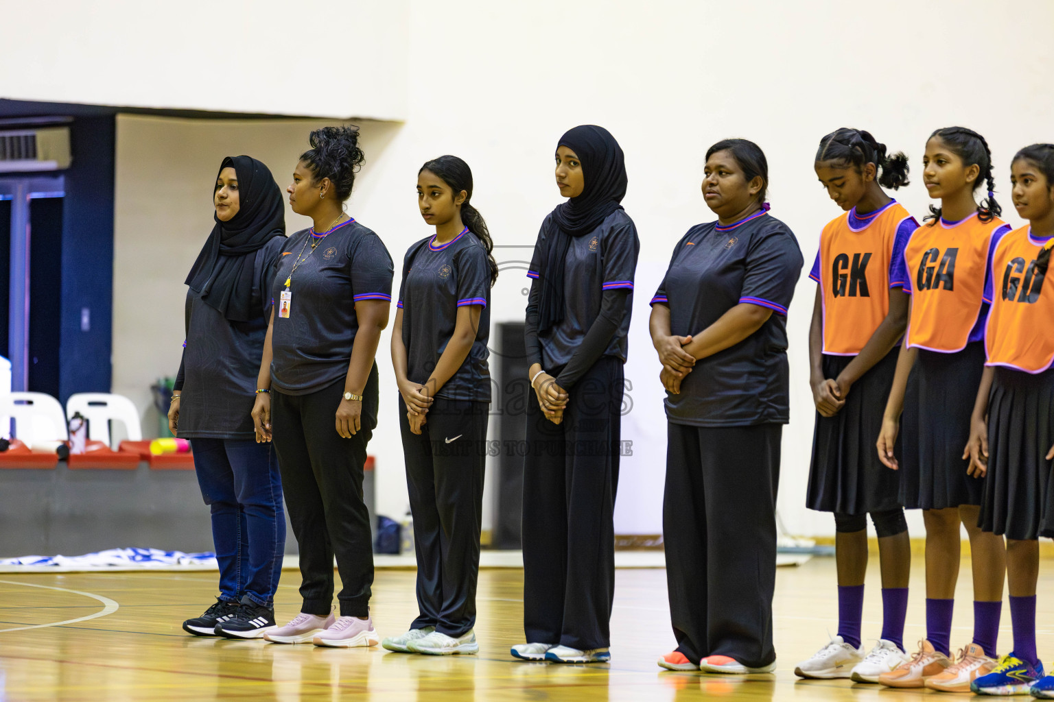 Day 1 of Inter-School Netball Tournament 2025 was held in Social Center Indoor Hall on Saturday, 18th October 2025. Photos: Areef Adam / images.mv