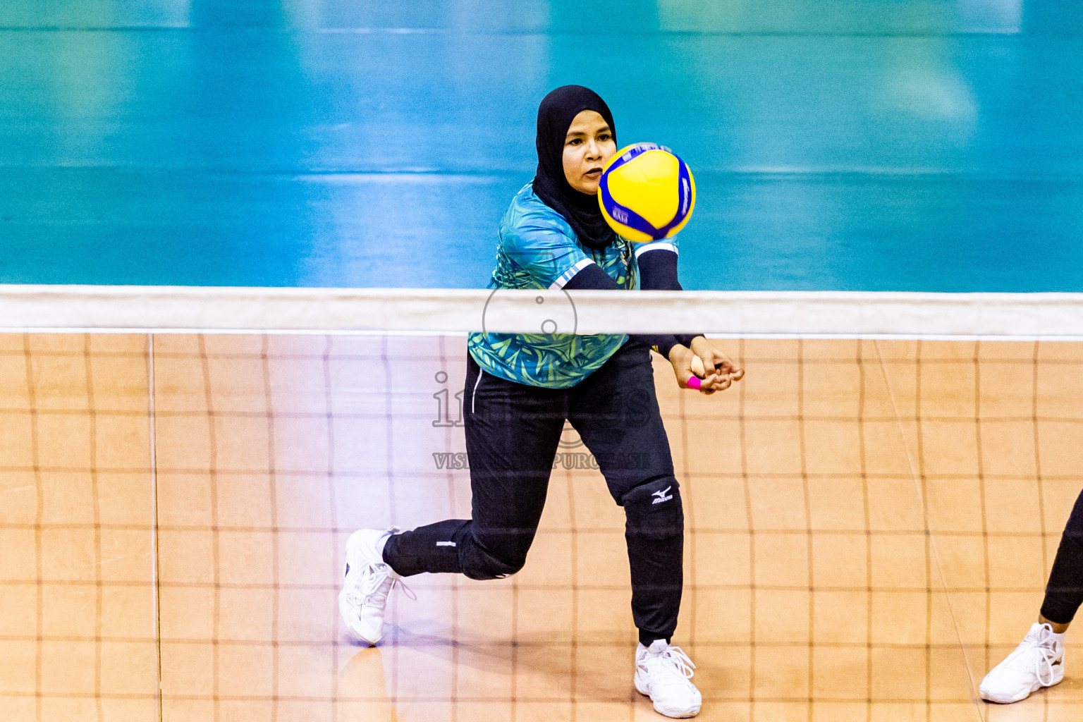 Day 3 of Women's Division of Milo VAM Cup 2024 held in Male', Maldives on Wednesday, 10th July 2024 at Social Center Indoor Hall Photos By: Nausham Waheed / images.mv