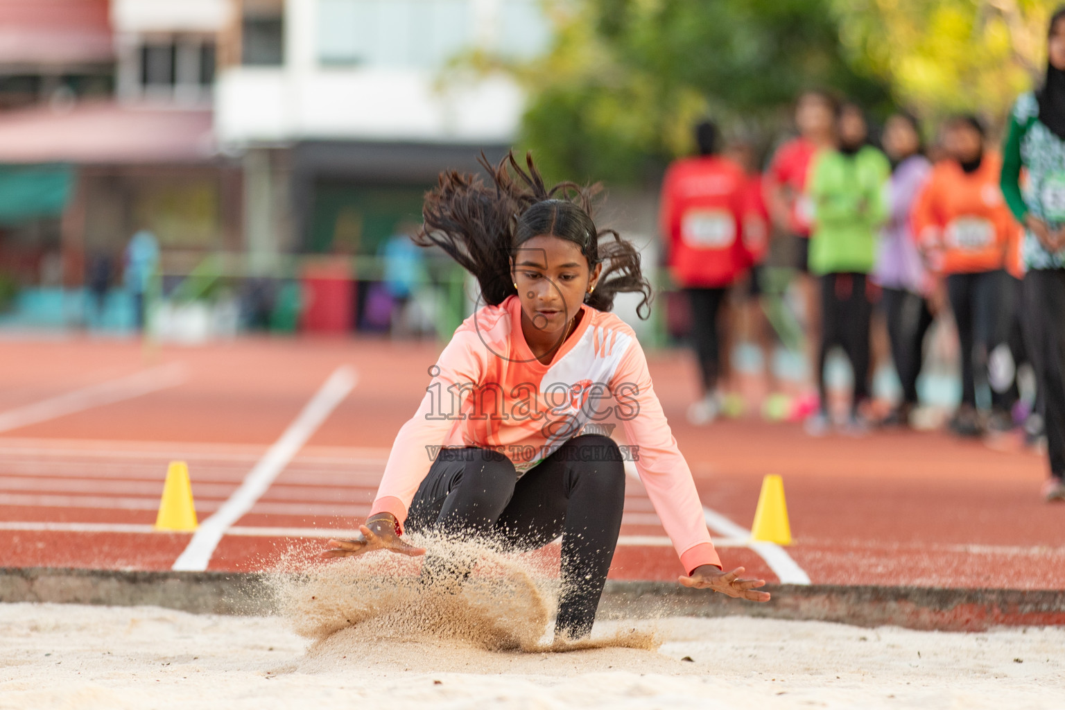 Day 4 of MILO Athletics Association Championship was held on Friday, 8th March 2024 in Male', Maldives. Photos: Hasna Hussain