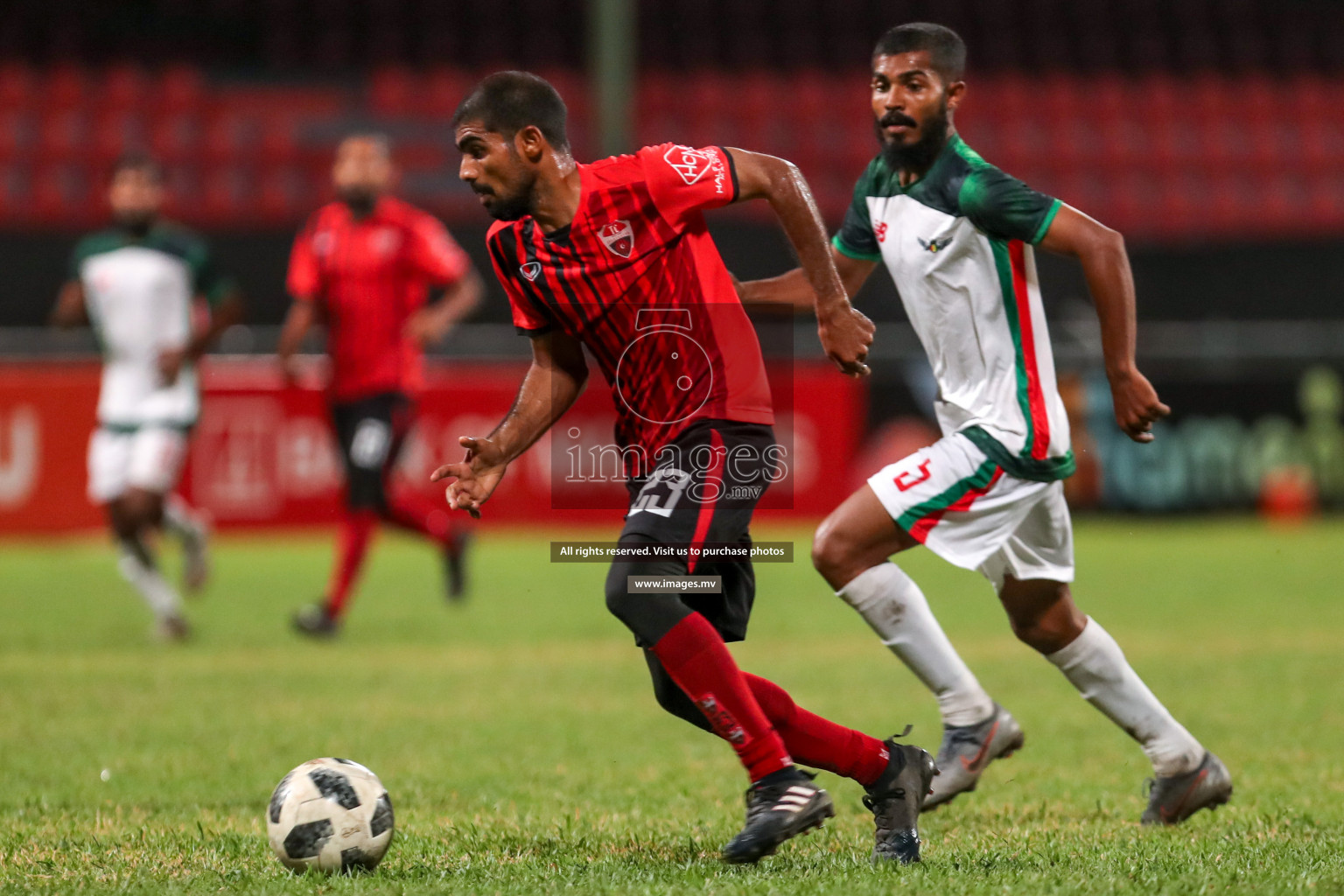 DA Grande SC vs TC in Dhiraagu Dhivehi Premier League 2019, in Male' Maldives on 04th August 2019. Photos: Ismail Thoriq / images.mv