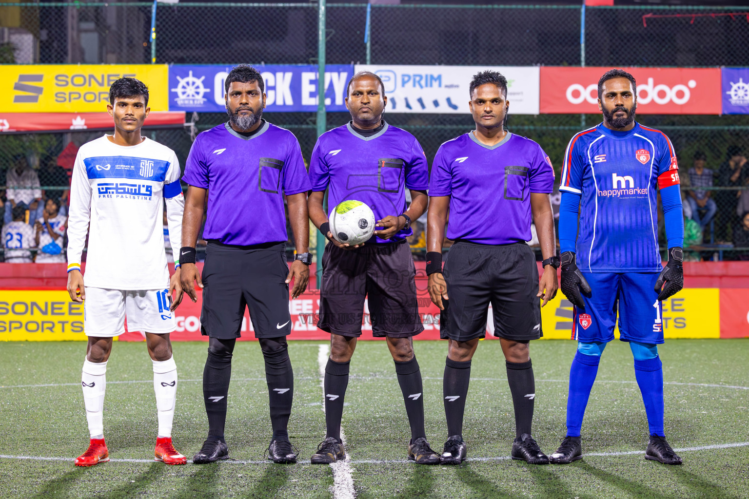 S Feydhoo vs S Hithadhoo in Day 26 of Golden Futsal Challenge 2024 was held on Friday , 9th February 2024 in Hulhumale', Maldives
Photos: Ismail Thoriq / images.mv