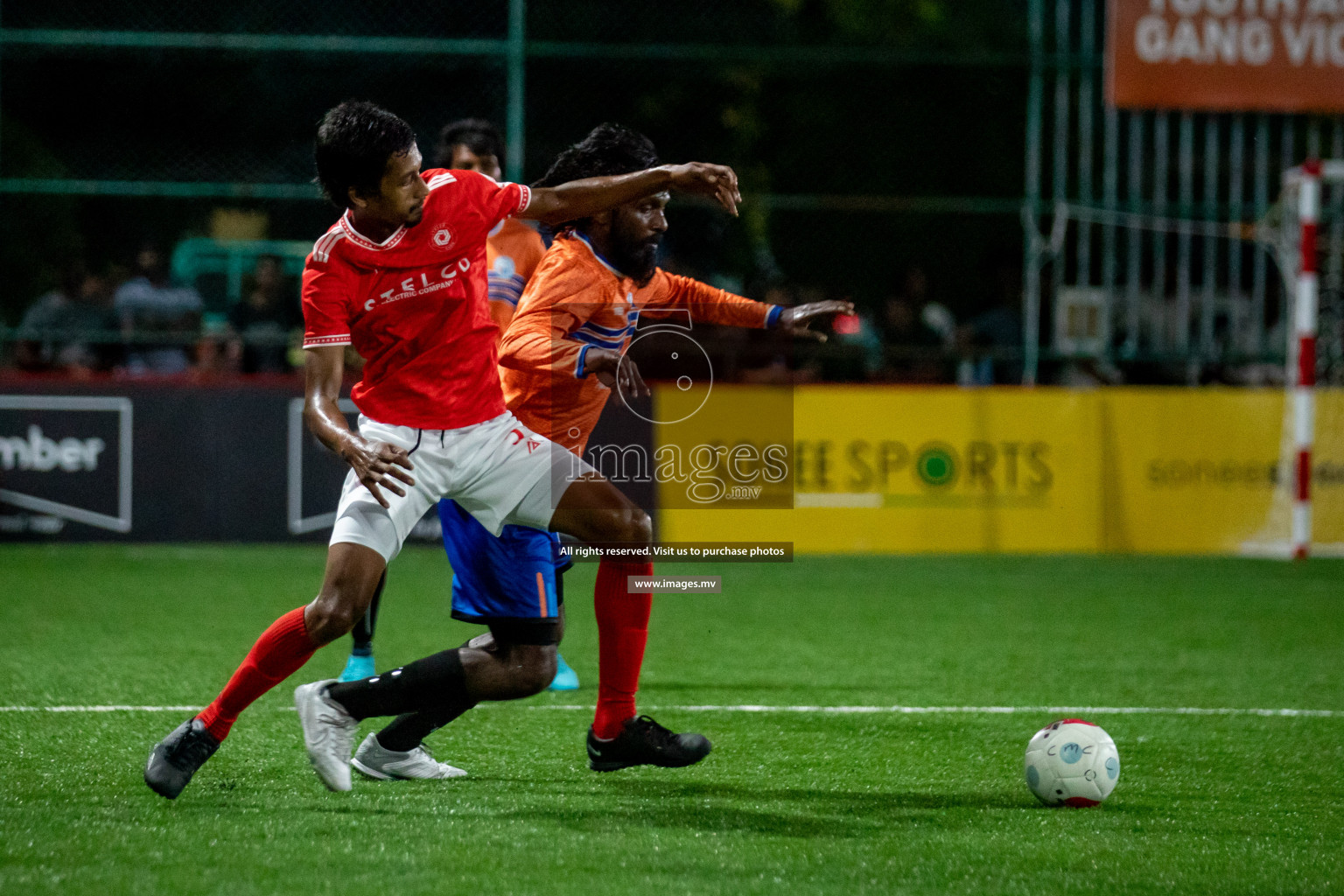 Stelco Club vs Raajje Online Club in Club Maldives Cup 2022 was held in Hulhumale', Maldives on Wednesday, 19th October 2022. Photos: Hassan Simah/ images.mv