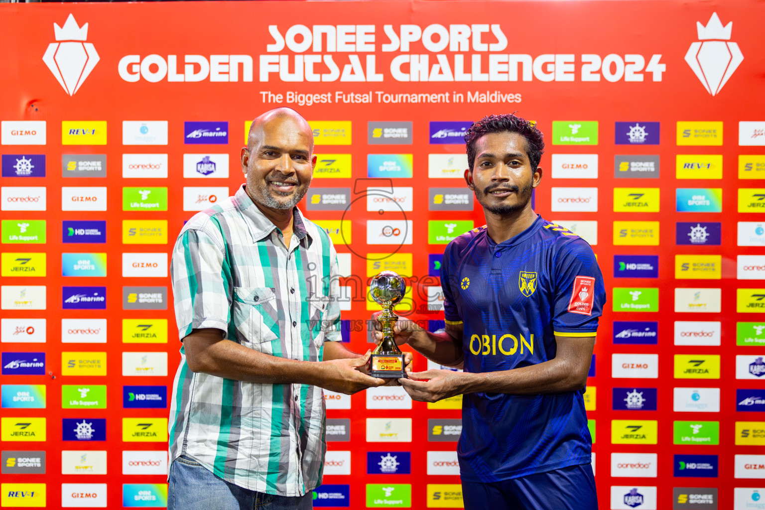 B Eydhafushi vs Lh Kurendhoo on Day 34 of Golden Futsal Challenge 2024 was held on Monday, 19th February 2024, in Hulhumale', Maldives
Photos: Mohamed Mahfooz Moosa / images.mv