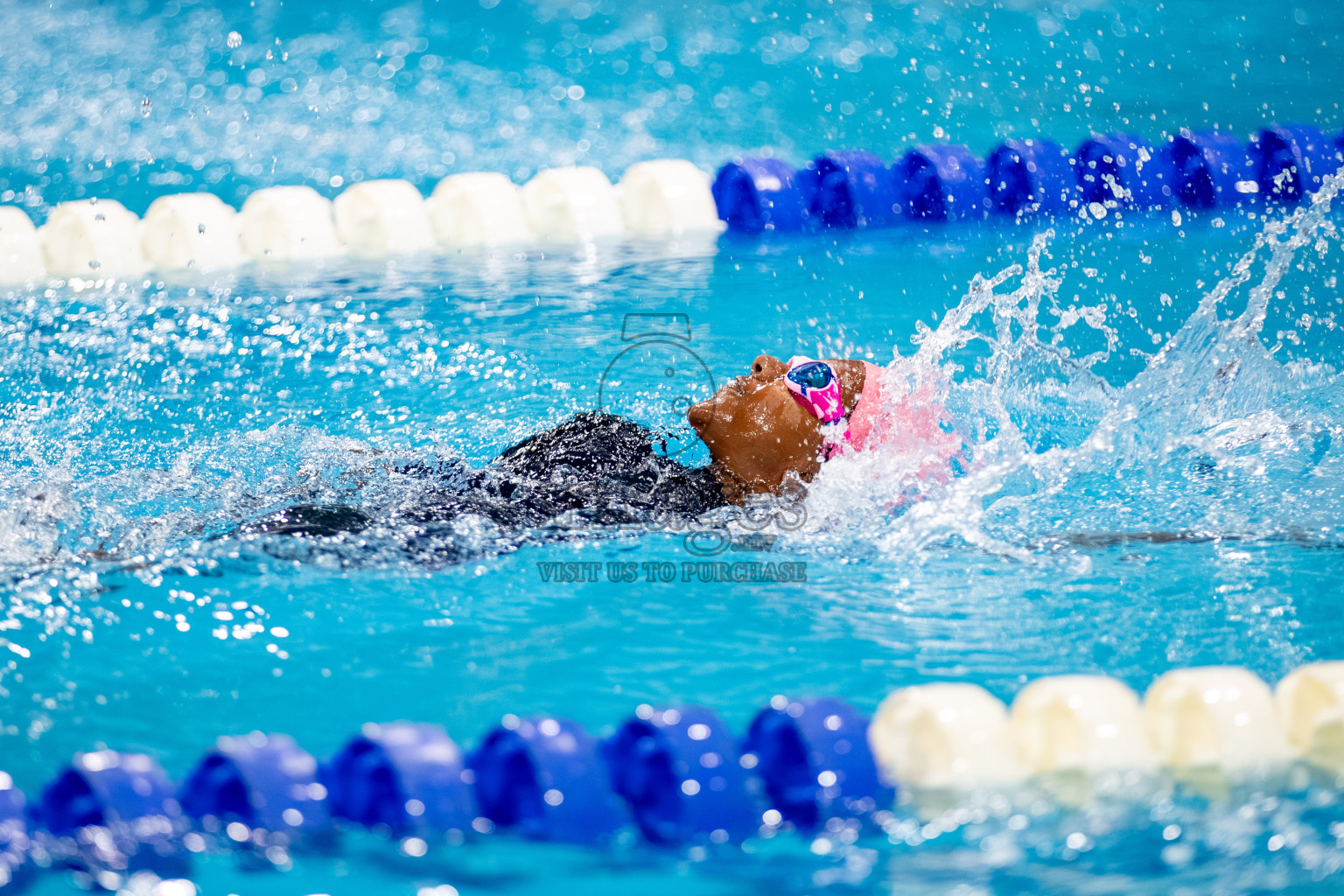Day 3 of BML 6th National Kids Swimming Kids Festival 2025 held in Hulhumale', Maldives on Wednesday, 5th November 2024. 

Photos: Hassan Simah / images.mv