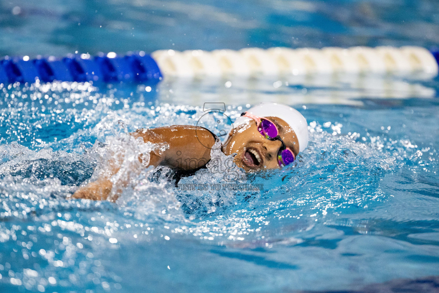 Day 4 of 20th Inter-school Swimming Competition 2024 held in Hulhumale', Maldives on Tuesday, 15th October 2024. Photos: Ismail Thoriq / images.mv