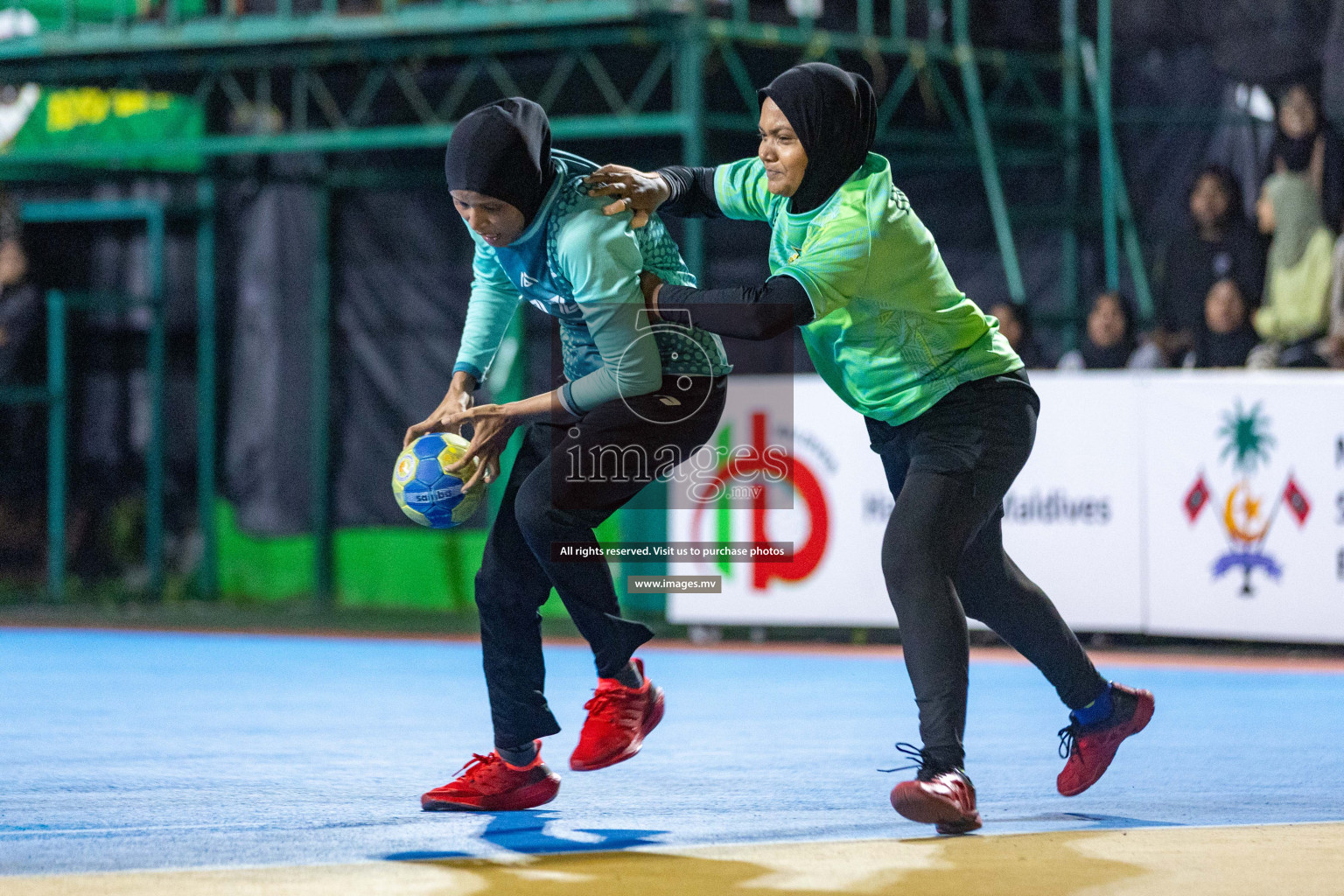 2nd Division Final of 7th Inter-Office/Company Handball Tournament 2023, held in Handball ground, Male', Maldives on Monday, 25th October 2023 Photos: Nausham Waheed/ Images.mv