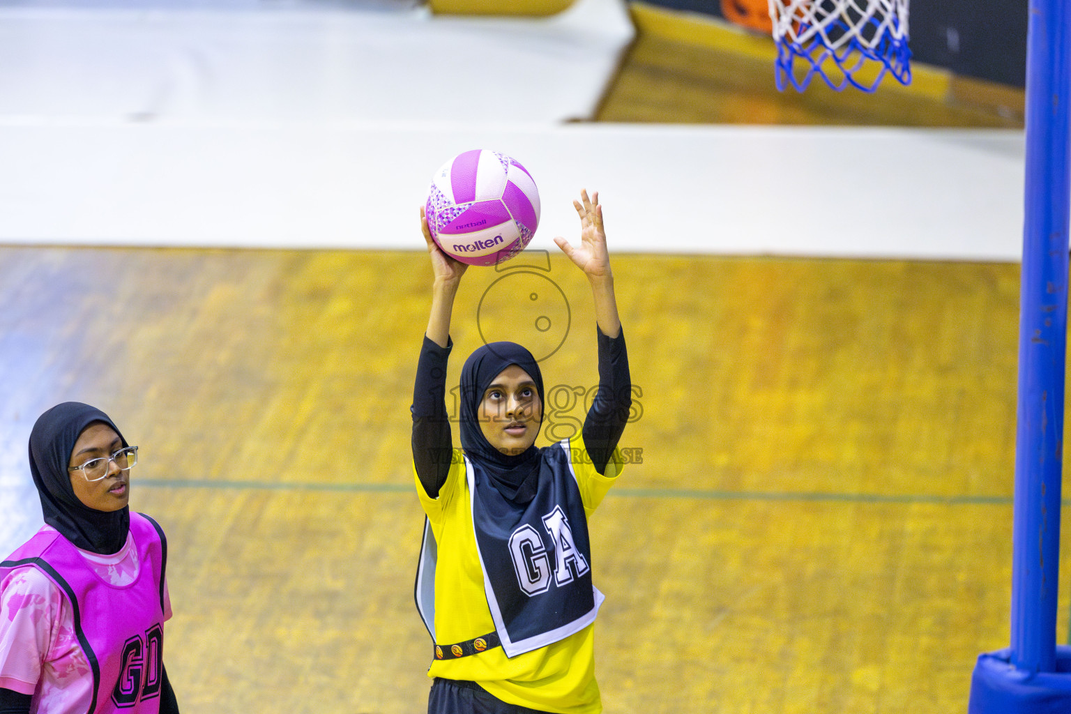 KYRC vs Xenith SC in Day 6 of 24th Milo Netball Association Championship held in Social Center at Male', Maldives on Saturday, 6th September 2025. Photos: Yasna Ahmed / images.mv
