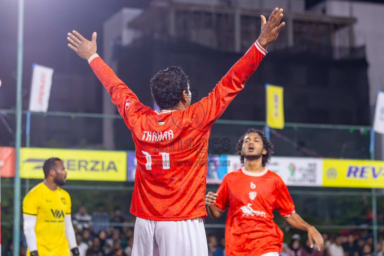 HA Utheemu vs HA Dhidhdhoo on Day 37 of Golden Futsal Challenge 2024 was held on Thursday, 22nd February 2024, in Hulhumale', Maldives
Photos: Ismail Thoriq / images.mv