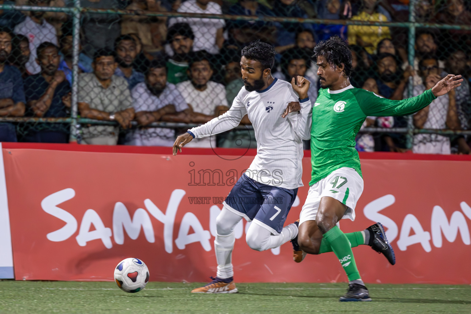 HDC vs MACL in Round of 16 of Club Maldives Cup 2024 held in Rehendi Futsal Ground, Hulhumale', Maldives on Monday, 7th October 2024. Photos: Ismail Thoriq / images.mv