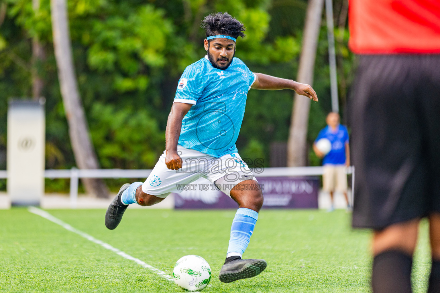 Huvafen Fushi vs Oblu Helengeli in Resort League 2025 (North Male Zone) day 12 was held on Sunday, 14th September 2025 in One And Only Reethi Rah Maldives Resort, Photos: Areef Adam / images.mv