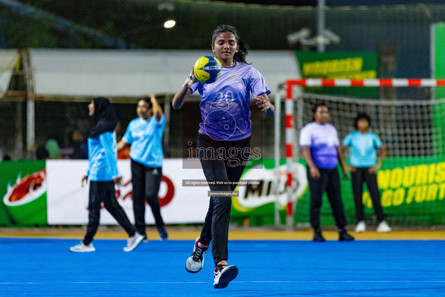 Day 2 of 7th Inter-Office/Company Handball Tournament 2023, held in Handball ground, Male', Maldives on Saturday, 17th September 2023 Photos: Nausham Waheed/ Images.mv