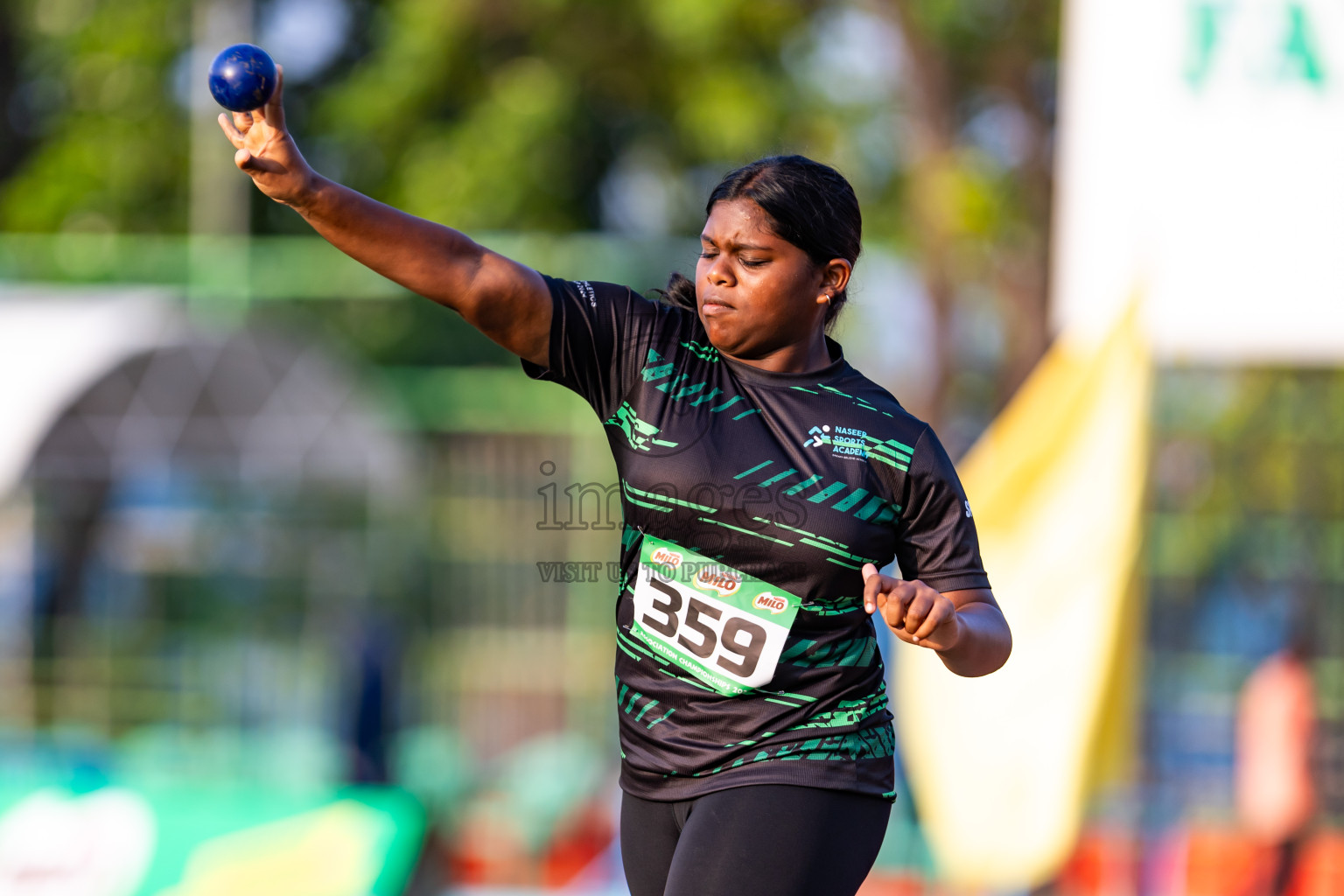 Day 2 of MILO Athletics Association Championship was held on Wednesday, 6th May 2024 in Male', Maldives. Photos: Nausham Waheed