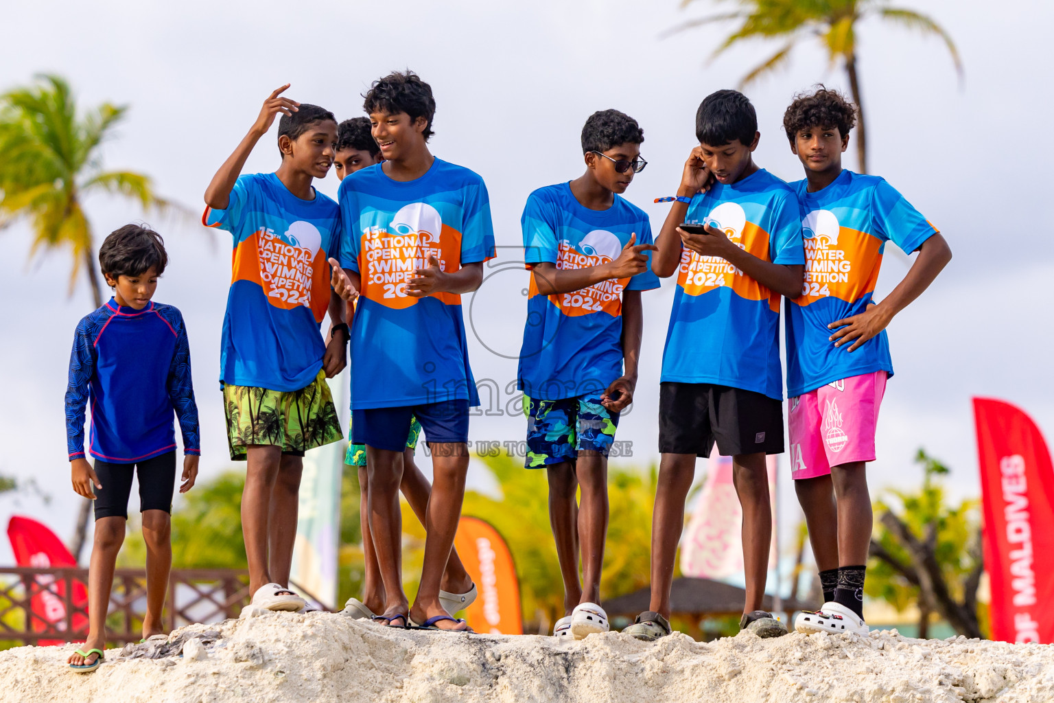 15th National Open Water Swimming Competition 2024 held in Kudagiri Picnic Island, Maldives on Saturday, 28th September 2024. Photos: Nausham Waheed / images.mv