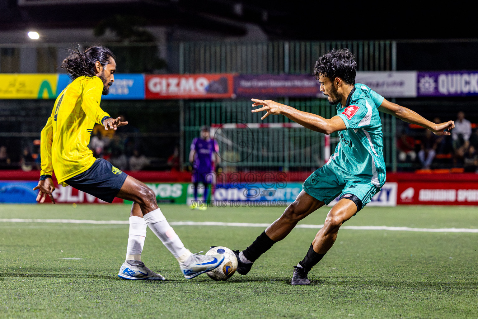 S Feydhoo vs Gdh Gadhdhoo in Zone round Day 28 of Golden Futsal Challenge 2025 was held on Saturday , 1st February 2025, in Hulhumale', Maldives. Photos: Nausham Waheed / images.mv