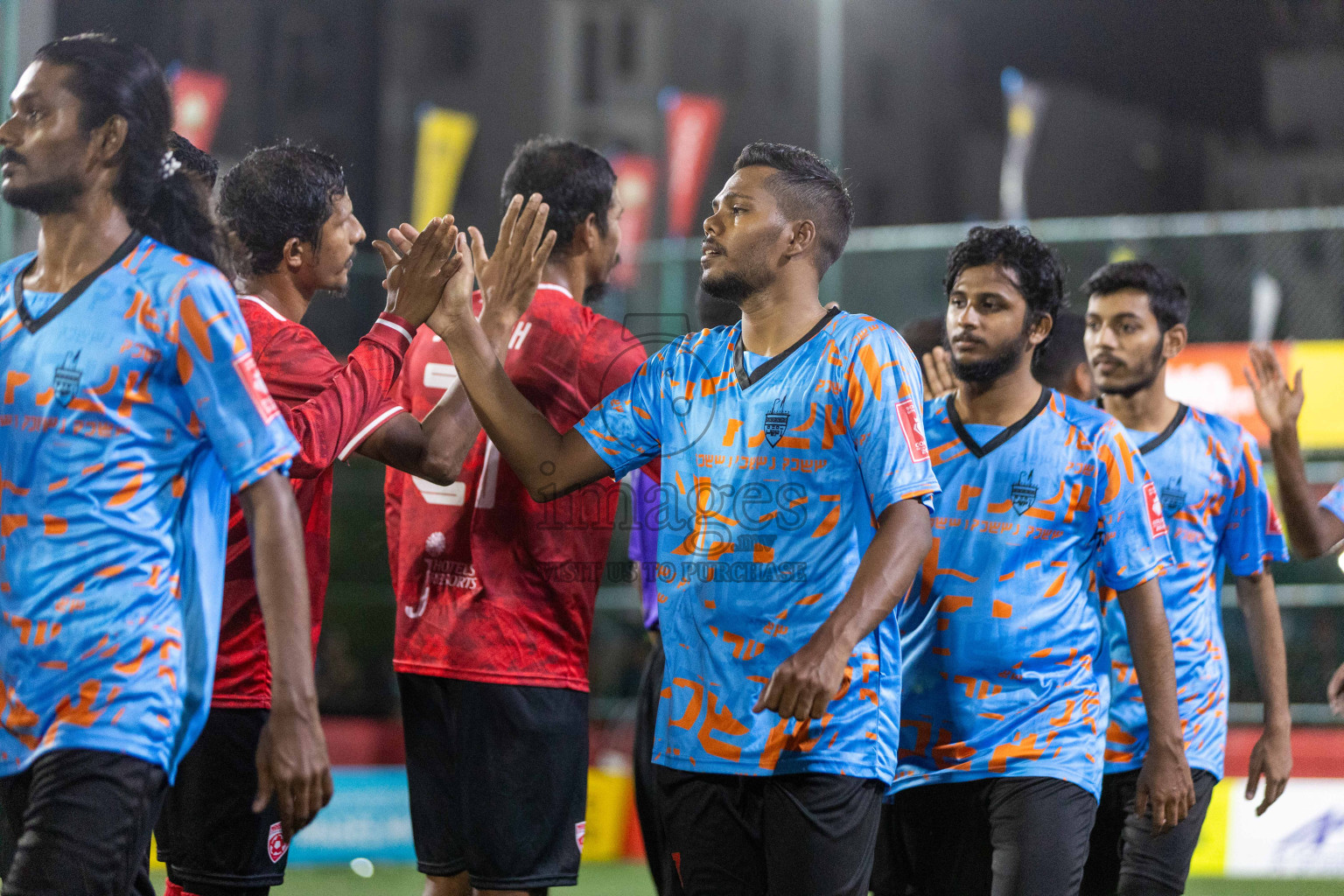 ADh Mahibadhoo vs ADh Hangnaameedhoo in Day 7 of Golden Futsal Challenge 2024 was held on Saturday, 20th January 2024, in Hulhumale', Maldives Photos: Nausham Waheed / images.mv