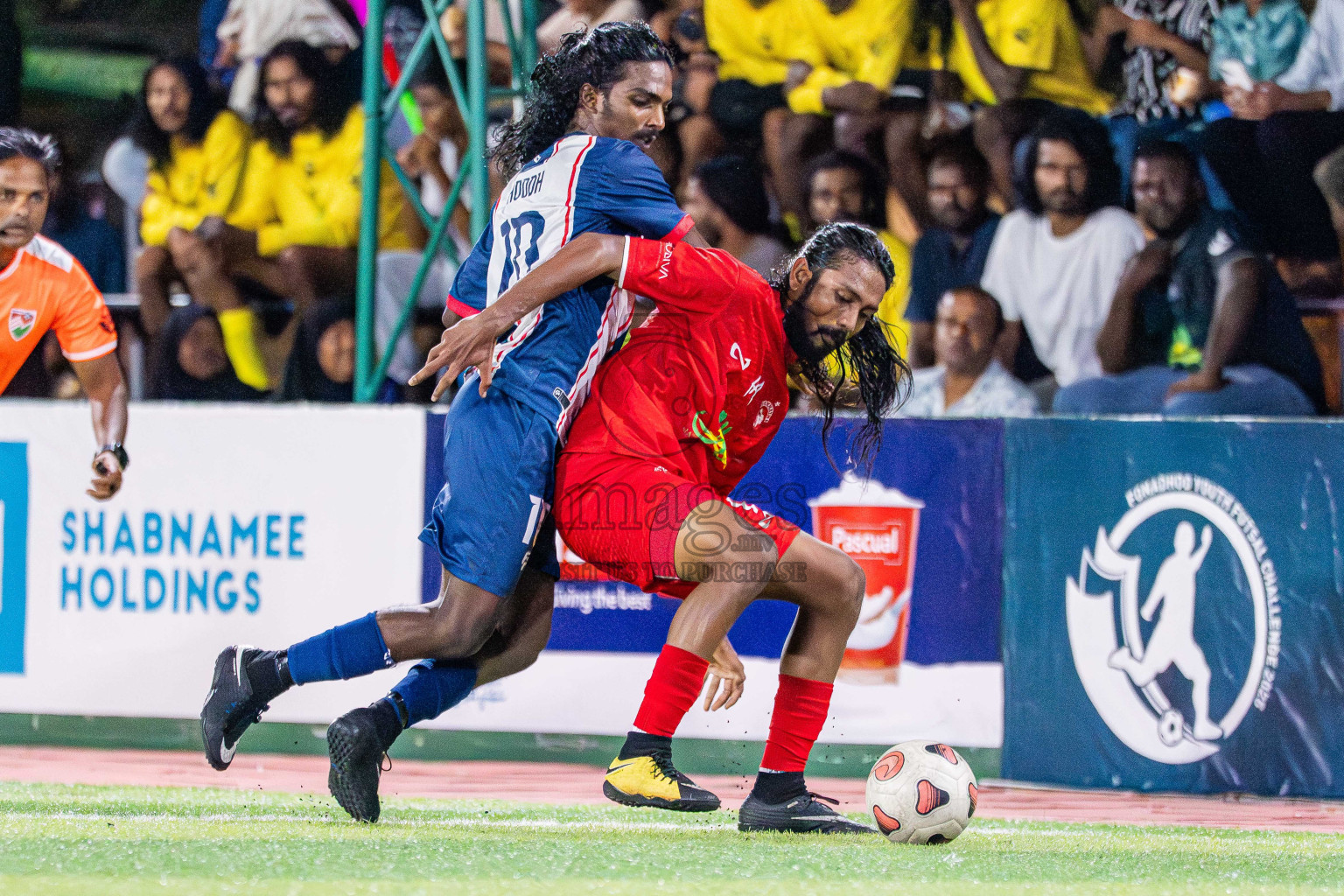 Kanmathi FC VS Maahinne United in Day 4 - Fonadhoo Youth Futsal Challenge 2025 held in Fonadhoo Futsal Stadium, L. Fonadhoo, Maldives on Wednesday, 29th October 2025 Photos: Arif Rasheed / images.mv