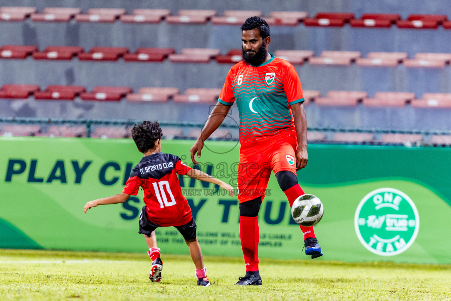 Super United Sports vs TC Sports Club in the Final of Under 19 Youth Championship 2024 was held at National Stadium in Male', Maldives on Monday, 1st July 2024. Photos: Nausham Waheed / images.mv