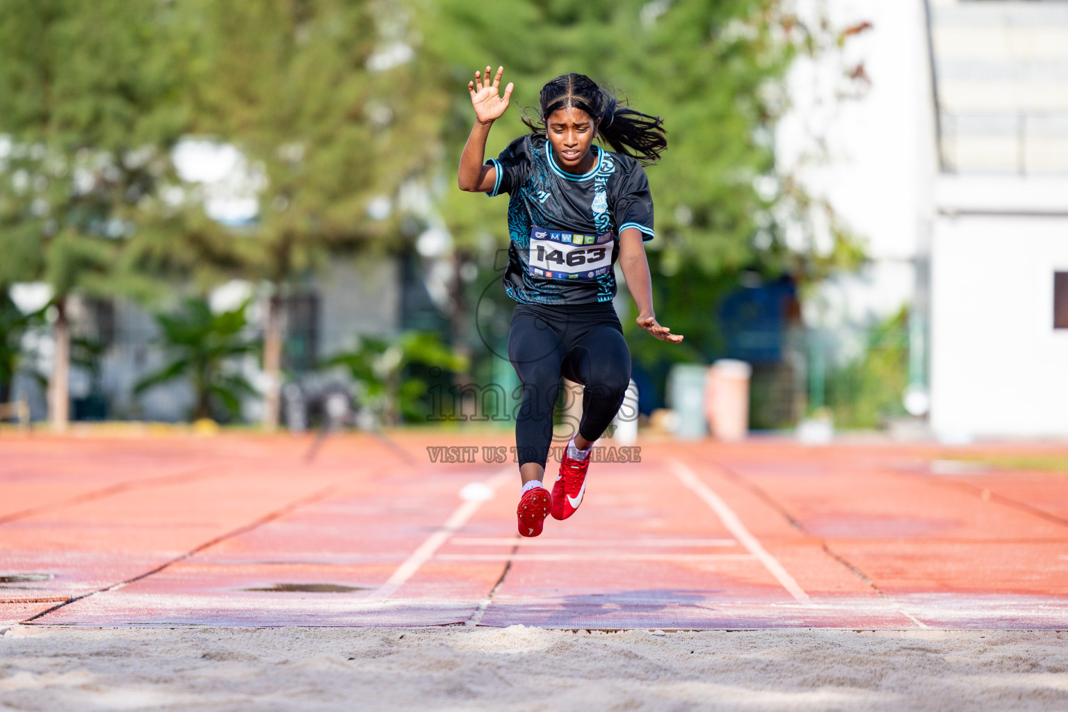 Day 1 of MWSC Interschool Athletics Championships 2024 held in Hulhumale Running Track, Hulhumale, Maldives on Saturday, 9th November 2024. 
Photos by: Ismail Thoriq, Hassan Simah / Images.mv