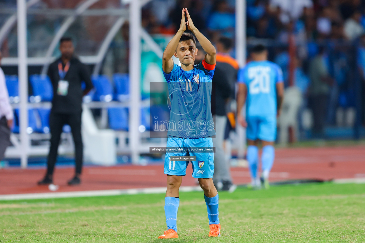 Lebanon vs India in the Semi-final of SAFF Championship 2023 held in Sree Kanteerava Stadium, Bengaluru, India, on Saturday, 1st July 2023. Photos: Nausham Waheed, Hassan Simah / images.mv