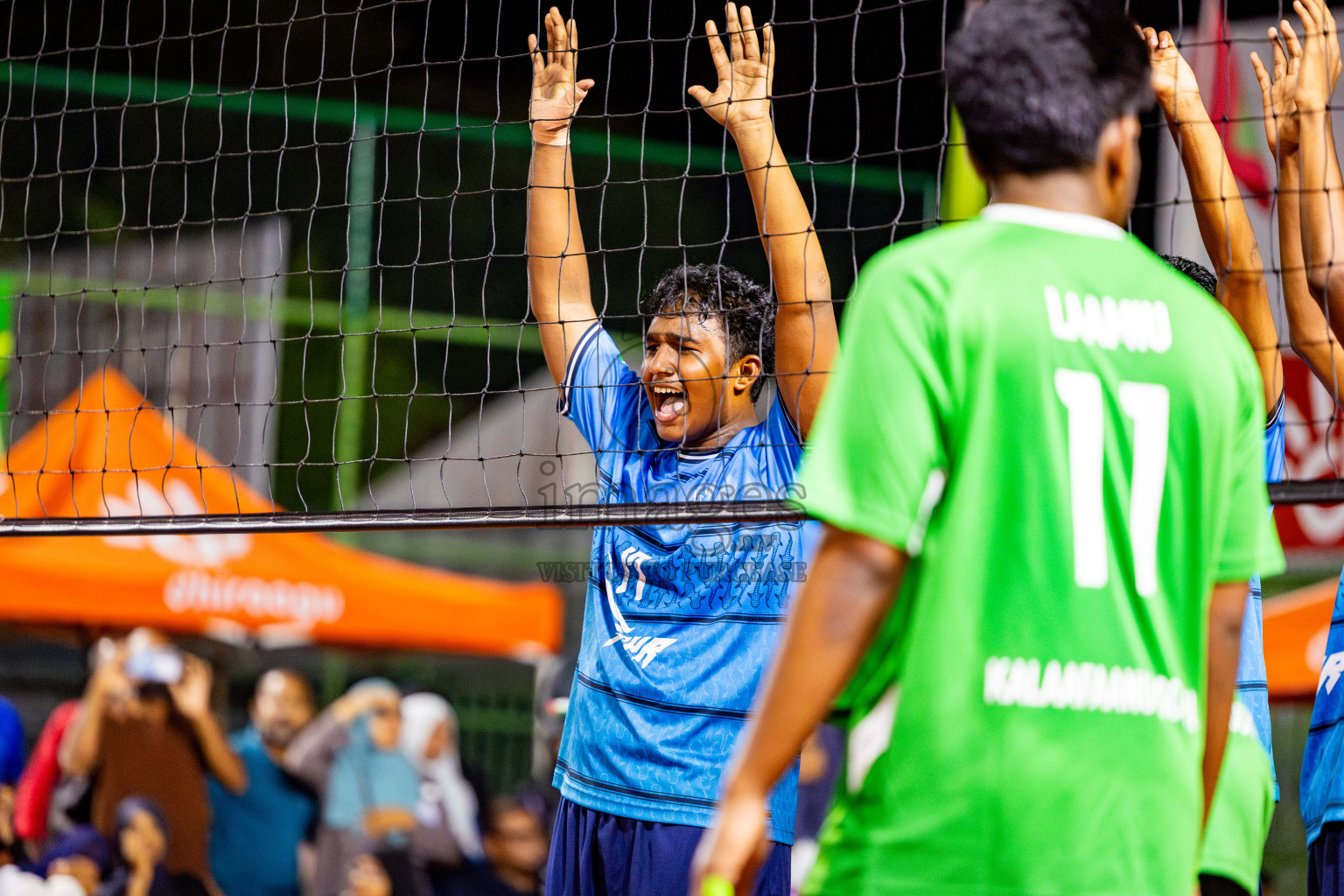 Day 11 of Interschool Volleyball Tournament 2024 was held in Ekuveni Volleyball Court at Male', Maldives on Monday, 2nd December 2024. Photos: Nausham Waheed / images.mv