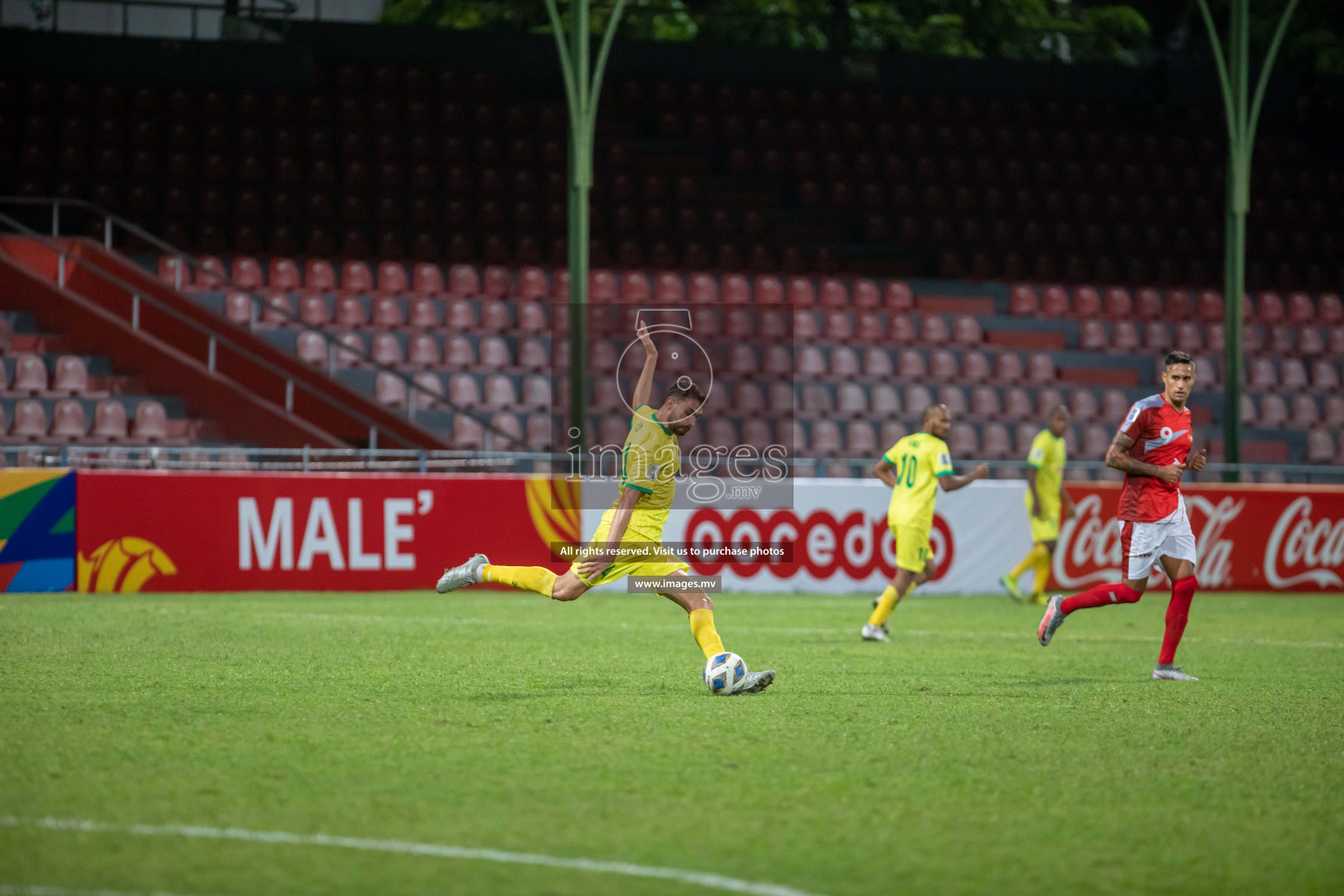 AFC Cup 2021 - Bashundhara Kings vs Maziya SRC in Male', Maldives on 18 August 2021.