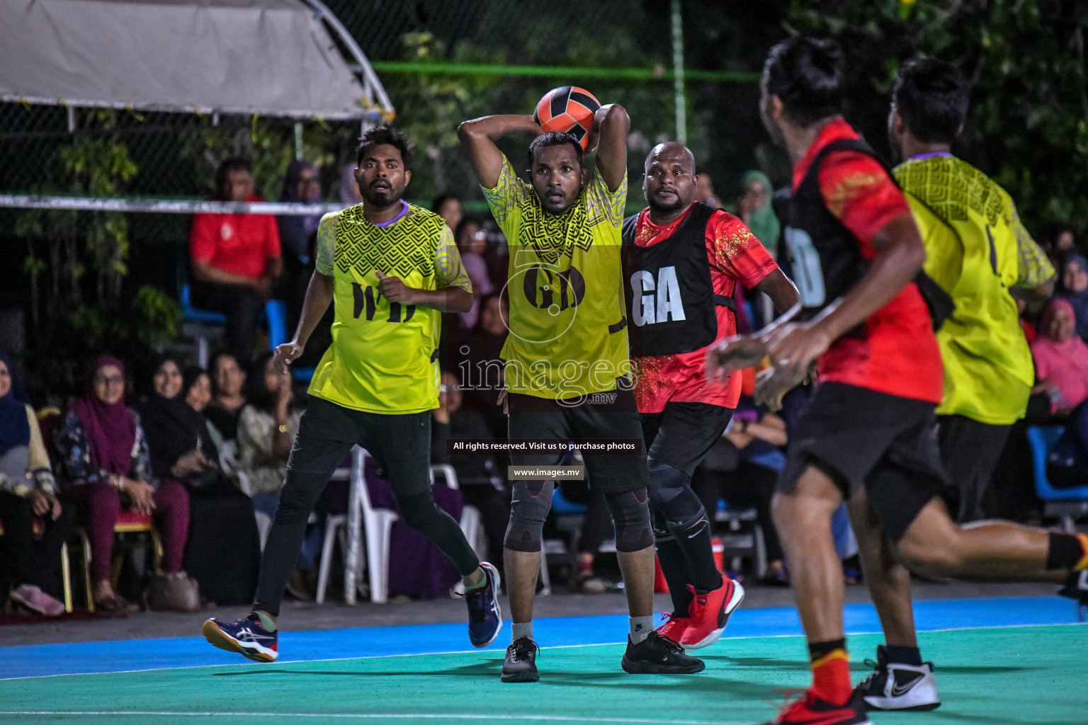 Final of Inter-School Parents Netball Tournament was held in Male', Maldives on 4th December 2022. Photos: Nausham Waheed / images.mv