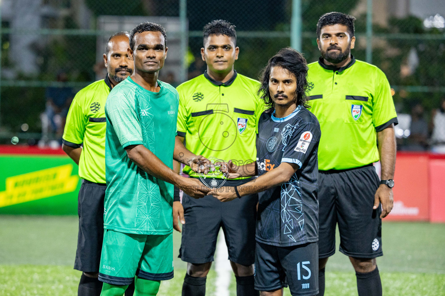 CLUB TTS vs Baros Maldives in Club Maldives Cup 2024 held in Rehendi Futsal Ground, Hulhumale', Maldives on Monday, 23rd September 2024. 
Photos: Hassan Simah / images.mv