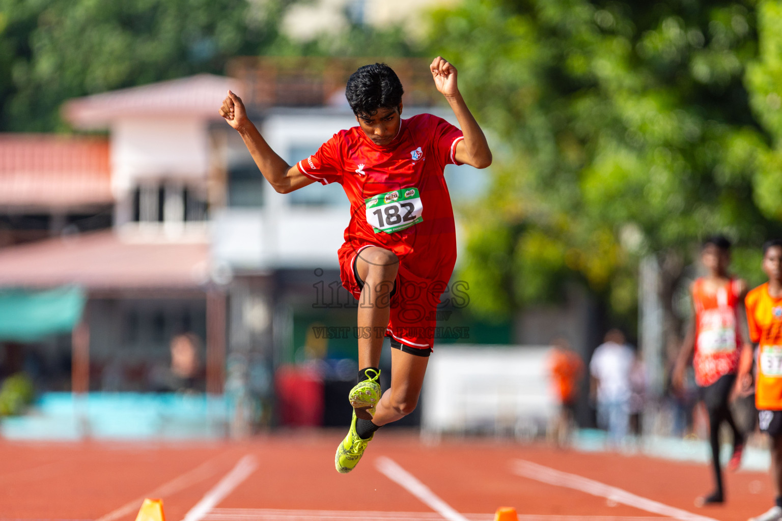 Day 1 of MILO Athletics Association Championship was held on Tuesday, 5th May 2024 in Male', Maldives. Photos: Nausham Waheed