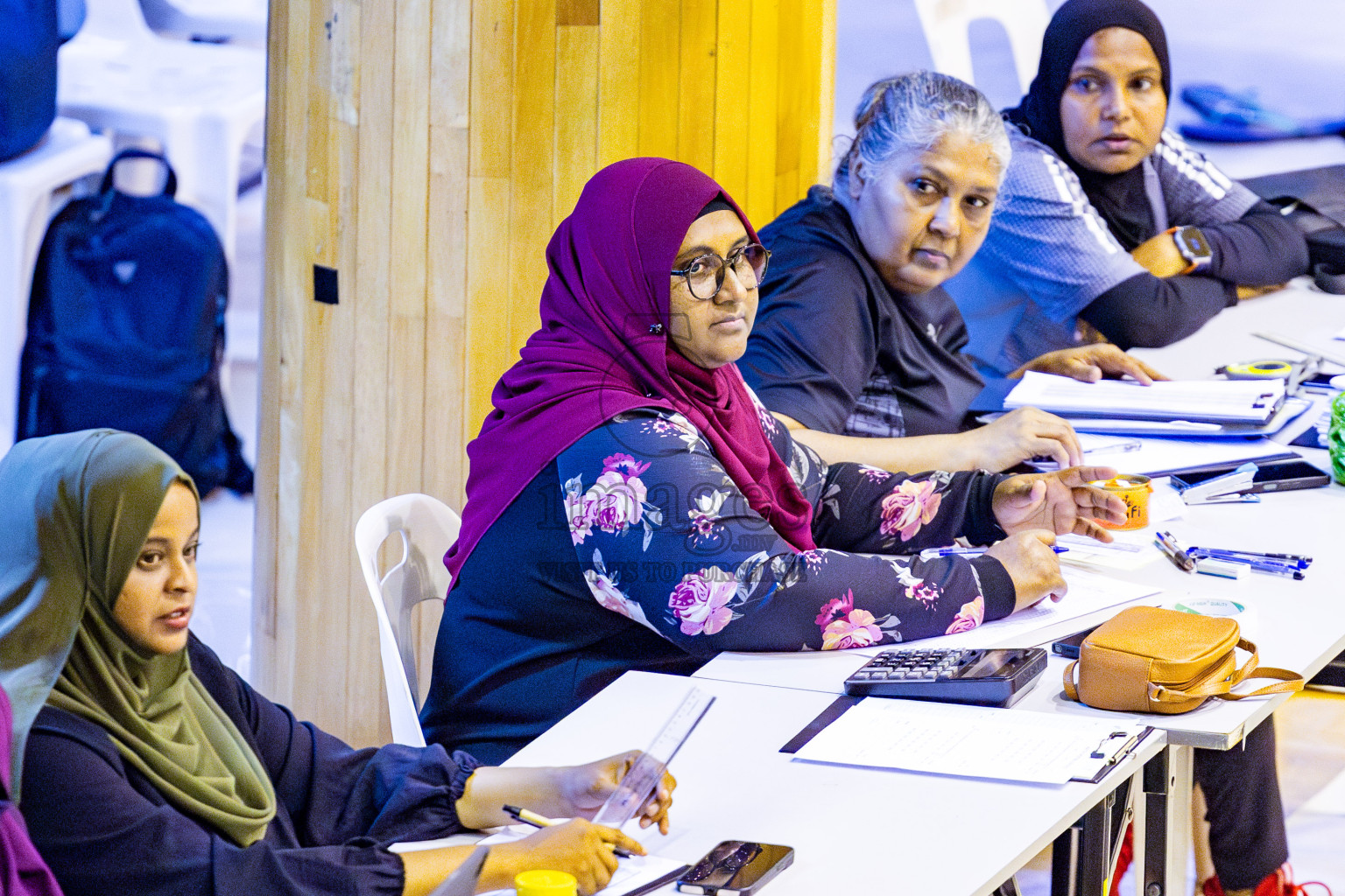 Xenith Sports Club vs MV Netters in Day 10 of National Netball Tournament 2025 held in Social Center at Male', Maldives on Tuesday, 27th May 2025. Photos: Nausham Waheed / images.mv