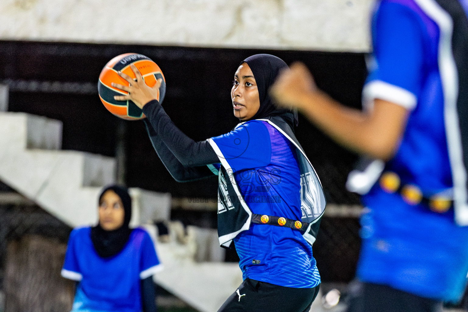 Day 3 of 23rd Netball Association Championship was held in Ekuveni Netball Court at Male', Maldives on Saturday, 27th April 2024. Photos: Nausham Waheed / images.mv