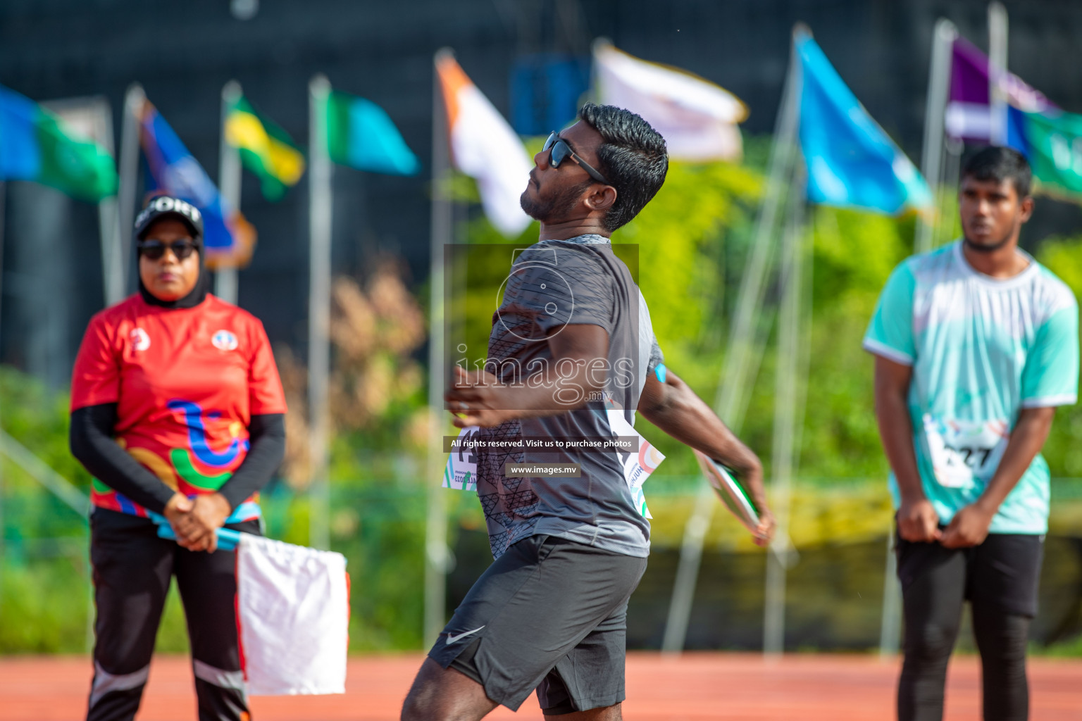 Day two of Inter School Athletics Championship 2023 was held at Hulhumale' Running Track at Hulhumale', Maldives on Sunday, 15th May 2023. Photos: Nausham Waheed / images.mv