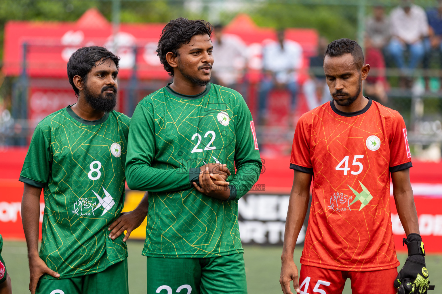 ADh Kunburudhoo VS ADh Dhangethi in Day 6 of Golden Futsal Challenge 2025 on Friday, 6th January 2025, in Hulhumale', Maldives 
Photos: Hassan Simah / images.mv