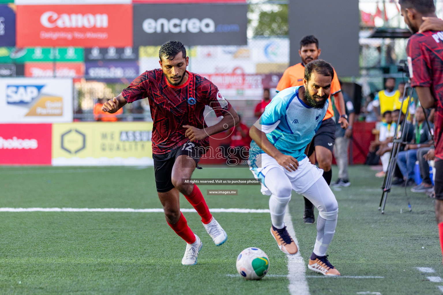 MACL vs Police Club in Club Maldives Cup 2023 held in Hulhumale, Maldives, on Saturday, 22nd July 2023. Photos: Hassan Simah / images.mv