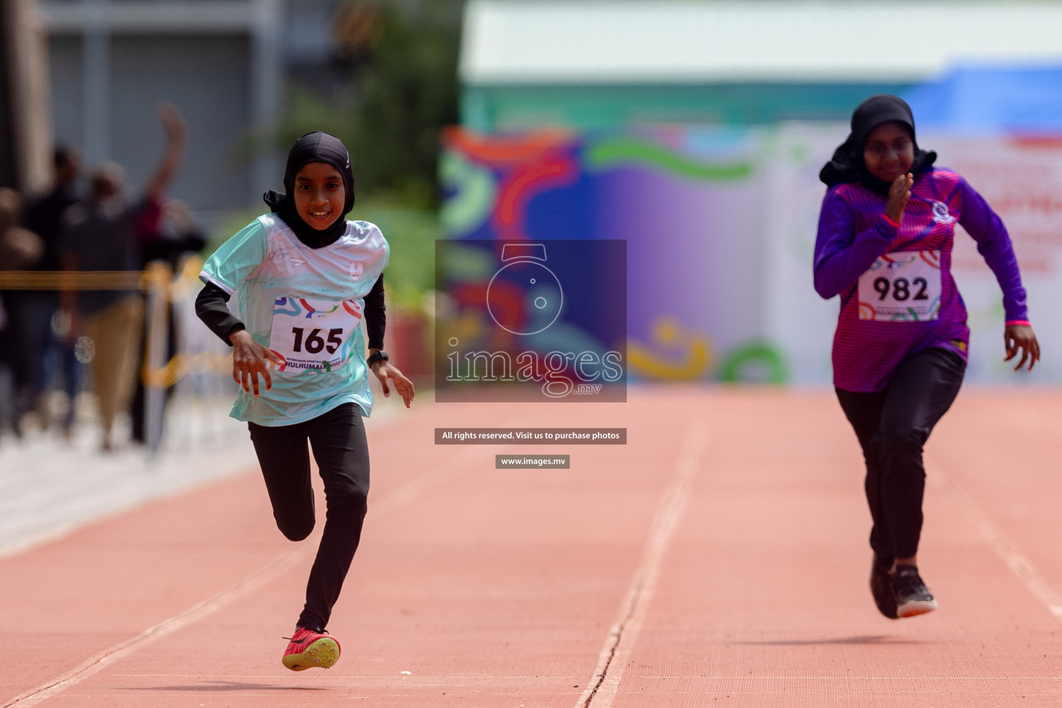 Day two of Inter School Athletics Championship 2023 was held at Hulhumale' Running Track at Hulhumale', Maldives on Sunday, 15th May 2023. Photos: Shuu/ Images.mv