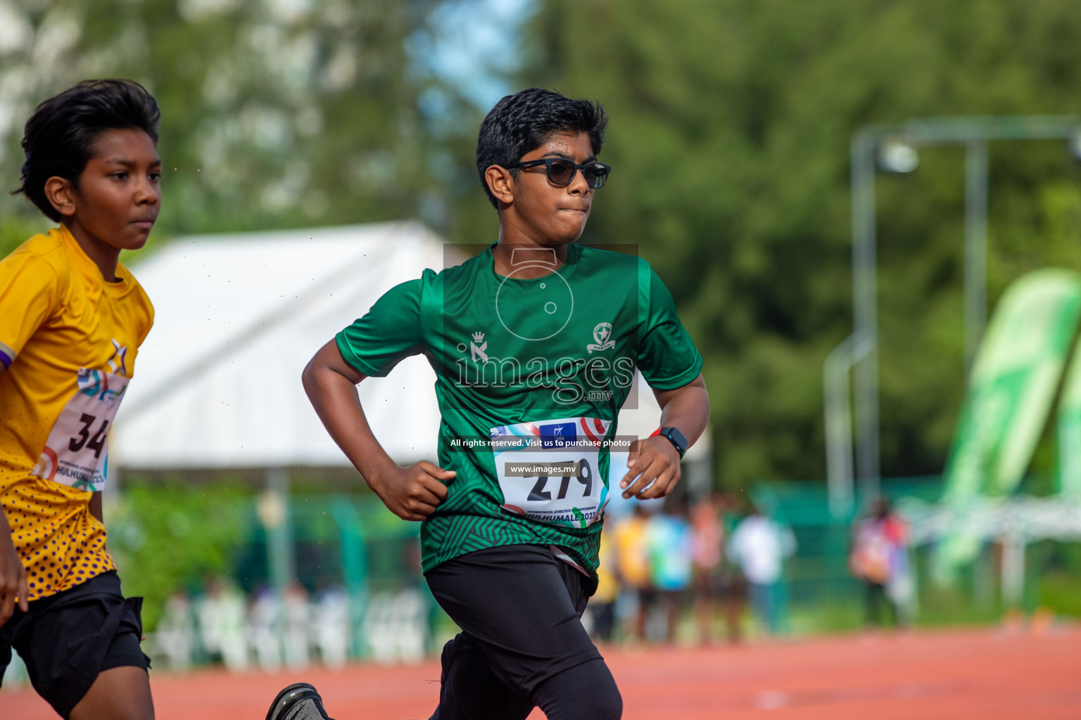 Day two of Inter School Athletics Championship 2023 was held at Hulhumale' Running Track at Hulhumale', Maldives on Sunday, 15th May 2023. Photos: Nausham Waheed / images.mv